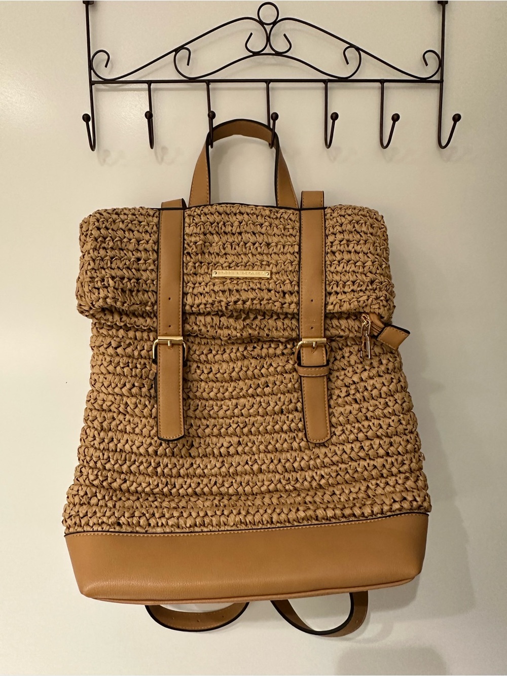 Full Size Beachcomber Backpack Poppy & Peonies